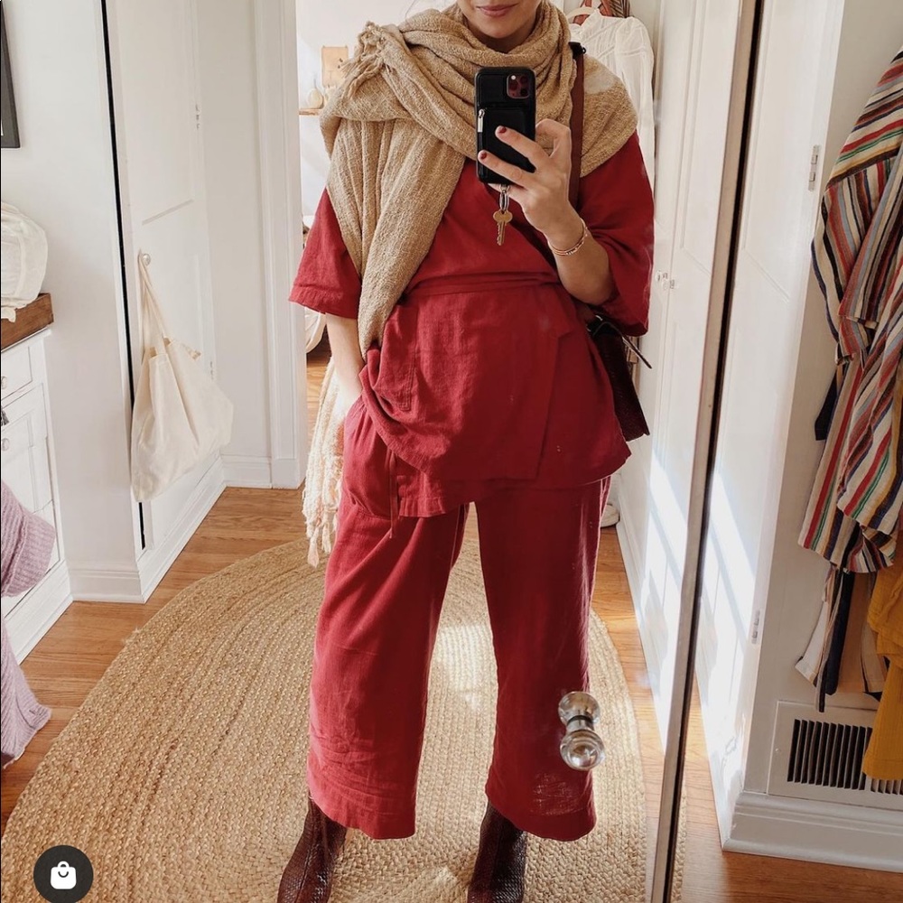 Oddbird lounge set in Holiday Red-Limited addition/sold out color